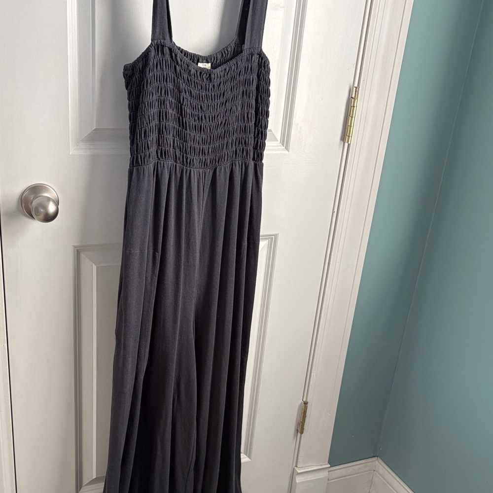 Charcoal jumpsuit